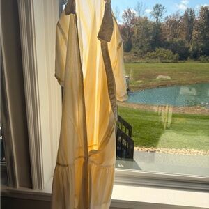Sincerely Jules Backless Yellow Dress